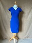 Women's / Ladies Lined  Royal Blue Formal or Special Occasion Dress. Size 10
