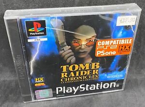 Tomb Raider Chronicles PS1 New Factory Sealed Pal W/Little Defect On Box