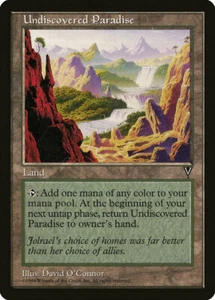Undiscovered Paradise - Visions - Magic the Gathering MTG - Picture 1 of 1