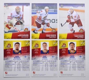 2017-18 KHL Jokerit Helsinki Pick a Player Card