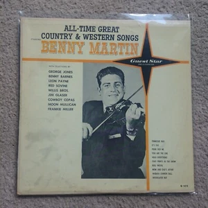 BENNY MARTIN All Time Great Country & Western Songs LP Vinyl Record 12" - Picture 1 of 4