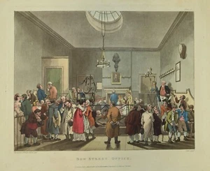BOW STREET OFFICE, ""MICROCOSM OF LONDON"", ACKERMANN 1808-10. - Bild 1 von 1