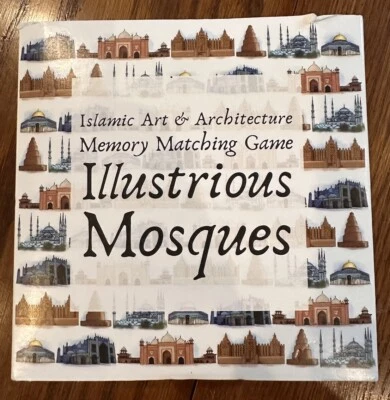 Islamic Art & Architecture Memory Matching Game Illustrious Mosques - Image 1 of 4
