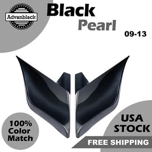 Panel de cubierta lateral extendido ABS Black Pearl para Harley 2009-2013 - Imagen 1 de 10