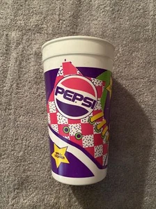 1991 Taco Bell Spill Stopper Pepsi tazza di plastica nuovissima mai usata N - Foto 1 di 9