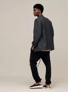 FEAR OF GOD 'Espa Pony' Suede & Pony Hair Loafer in Black Size 43 US 10 $595 - Picture 1 of 9