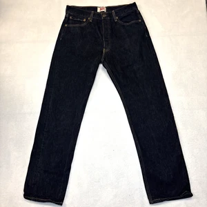 LEVI'S 501XX Vintage Straight Leg Button-Fly Denim Men Jeans 33x34 WPL423 Read - Picture 1 of 17