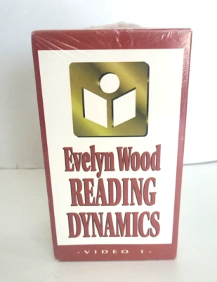 LOT of 3 EVELYN WOOD READING DYNAMICS - Speed & Memory Techniques - VHS Tapes - Image 1 of 4