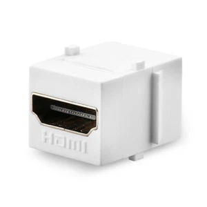 Coupleur d'insertion de module HDMI HD Keystone Jack 180° Connecteur HDMI - Afbeelding 1 van 6