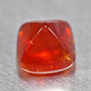 6,74Ct Zuckerhut Cab_Wunderschöner glänzender unbeheizter Fanta Orange Spessartit Granat - Bild 1 von 1