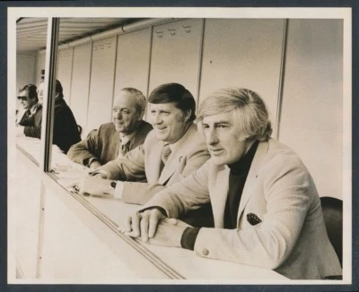 Foto Brain Trust 1973 de los Yankees de Nueva York (Gabe Paul, George Steinbrenner) Foto 1 de 2