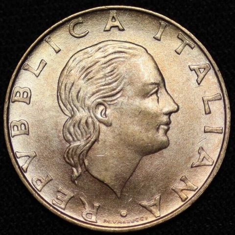ITALY ~ 1995 ~ 200 Lire ~ Quality World Foreign Coin ☘️ W-#1050 ☘️ Cover