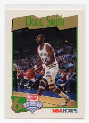 1991-92 NBA Hoops - Doug Smith #551 (RC) - Image 1 of 2