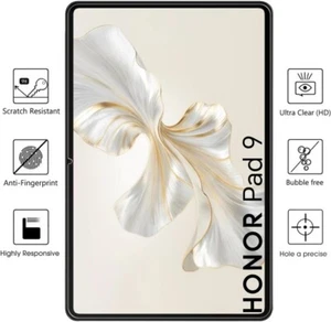 2 Tempered Glass For Honor Pad 9 x8a X8 Screen Protector 11" 11.1" 12.1" 2023/24 - Afbeelding 1 van 7