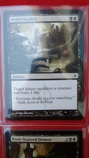 Geth's Verdict x3 MTG