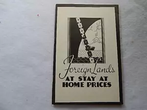 Foreign Lands at Stay at Home Prices Booklet by Norman Ford--1954 - Picture 1 of 4