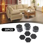 Furniture Sliders for Carpet 20pc Set Protect Floors and Move with Ease