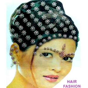 Bindi Indian Forehead Jewelry Body Sticker Face Art Decor HairSticker Hair - Picture 1 of 2
