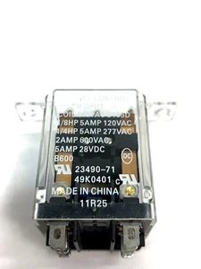 1PCS 165TM DPDT 23490-70 240VAC Relè 240VAC 8PINS. - Foto 1 di 4