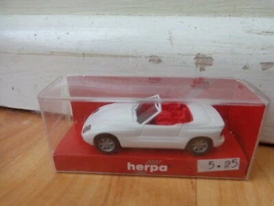 Ho Gauge 1/87 Herpa - BMW Z1 Convertibile Bianco Auto 020749 - Immagine 1 di 2