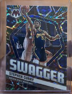 2020 Panini Mosaic Swagger Prizm Stephen Curry Golden State Warriors