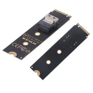 NVMe M.2 NGFF to Slimline SAS Adapter Converter Card For PC Desktop Mainboard - Photo 1/12