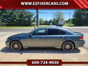 2004 BMW 7-Series 745Li 745 Salvage Rebuildable Repairable - Picture 1 of 40