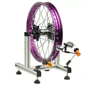 MXCHAMP Digital Motorcycle Wheel Truing Stand,Motorcycle Wheel Balancer - Picture 1 of 12