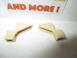 Lego - 2x Brique Brick Arche Arch Pont 1x3x2 88292 Tan/Sand - Picture 1 of 1