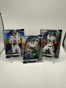2024 prizm football Jets Silver Lot - Breece Hall, Aaron rodgers, Garrett Wilson - Picture 1 of 1