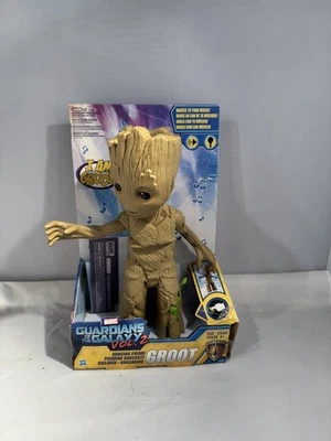 🔥 Hasbro Marvel Guardians Galaxy Vol. Figura 2 Groot Dancing NUEVA CAJA ABIERTA Foto 1 de 4