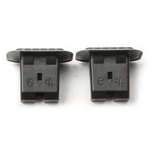 2PCS Car Rear Seat Bracket Clip Black Fit For 2006-2012 Sagitar Golf 1K0886373C - Picture 1 of 5