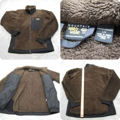 Chaqueta Mountain Hardwear Mujer Grande Marrón Difuso Polar Cremallera Completa Mono Hombre Foto 1 de 4