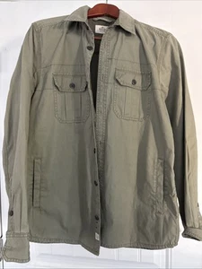 Marine Layer Herren Large Olivgrün Chore Shirt - Bild 1 von 13