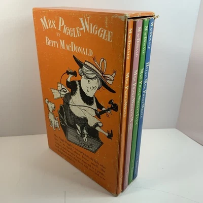 Vintage Mrs. Piggle-Wiggle Boxed Set - 4 Paperback Books Betty MacDonald - Image 1 of 4