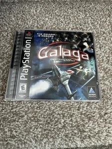 Galaga Destination Earth PS1 Playstation 1 Black Label Komplett 2000 Getestet - Bild 1 von 5