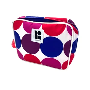 Estee Lauder Lisa Perry Polka Dot Cosmetic Bag 6x 9x2 - Picture 1 of 3