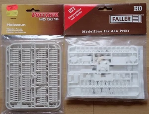 Faller H0 571 Gartenmöbel und Vollmer H0 Zäune in OVP - Bild 1 von 2