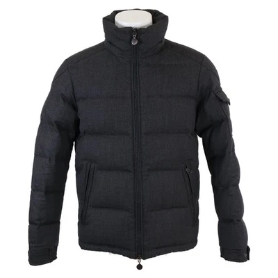 MONCLER MONTGENEVRE Short Down Jacket 2 gray - Image 1 of 4