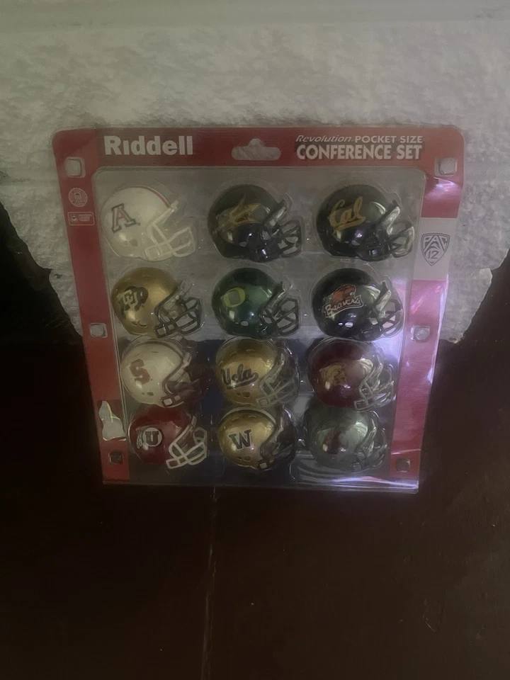 "Juego de 12 minicascos de conferencia Pac 12 Riddell 2"" Pocket Pro 2012" Foto 1 de 1