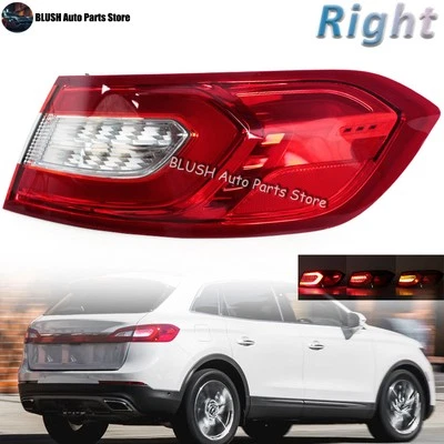 Right Side LED Tail Light For Lincoln MKX 2016-2018 Rear Brake Lamp Stop Lamp - Image 1 of 4