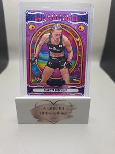  Dakota Ditcheva #11 2025 Panini Contenders PFL - azul sobrenatural - Imagen 1 de 2