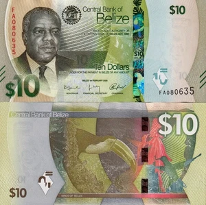 BELIZE - 10 dollars 2025 FDS - UNC - Imagen 1 de 1