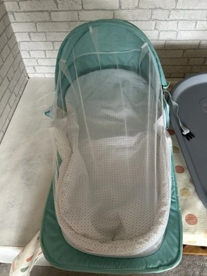 Portable Baby Bed Travel Bassinet Foldable Fold Able Mosquito Net Crib - Image 1 of 4