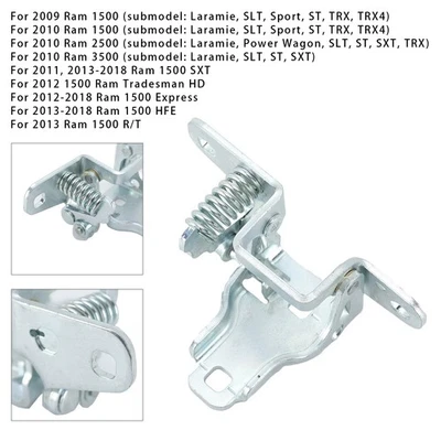 Door Hinge Front Driver Left Side Lower Pour Dodge Ram Truck Hand 2500 3500 1500 - Image 1 of 4