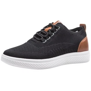 Alpine Swiss Brad Mens Dress Sneakers Mesh Oxfords Business Casual Fashion Shoes - Picture 1 of 23