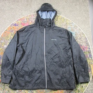 Columbia Windbreaker Jacket Womens 3X Stow Hood Lightweight Shell Switchback - Picture 1 of 11