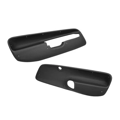 Juego de 2 insertos de panel de puerta cubierta 17-94F-BLK para VW Volkswagen Jetta par Foto 1 de 4