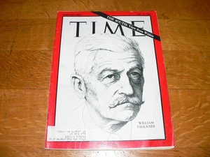 Vintage July 17, 1964 Issue TIME Magazine Author William Faulkner Cover 7/17/64 - Picture 1 of 5