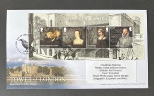 GB 2024 FDC Tower Of London First Day Cover Mini Sheet Stamps London EC3 Pmk - Picture 1 of 1